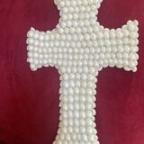 Large Balinese cross made of shells