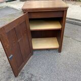 Vintage solid wood commode in Breton style