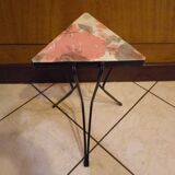 Side table, tripod, hairpin leg