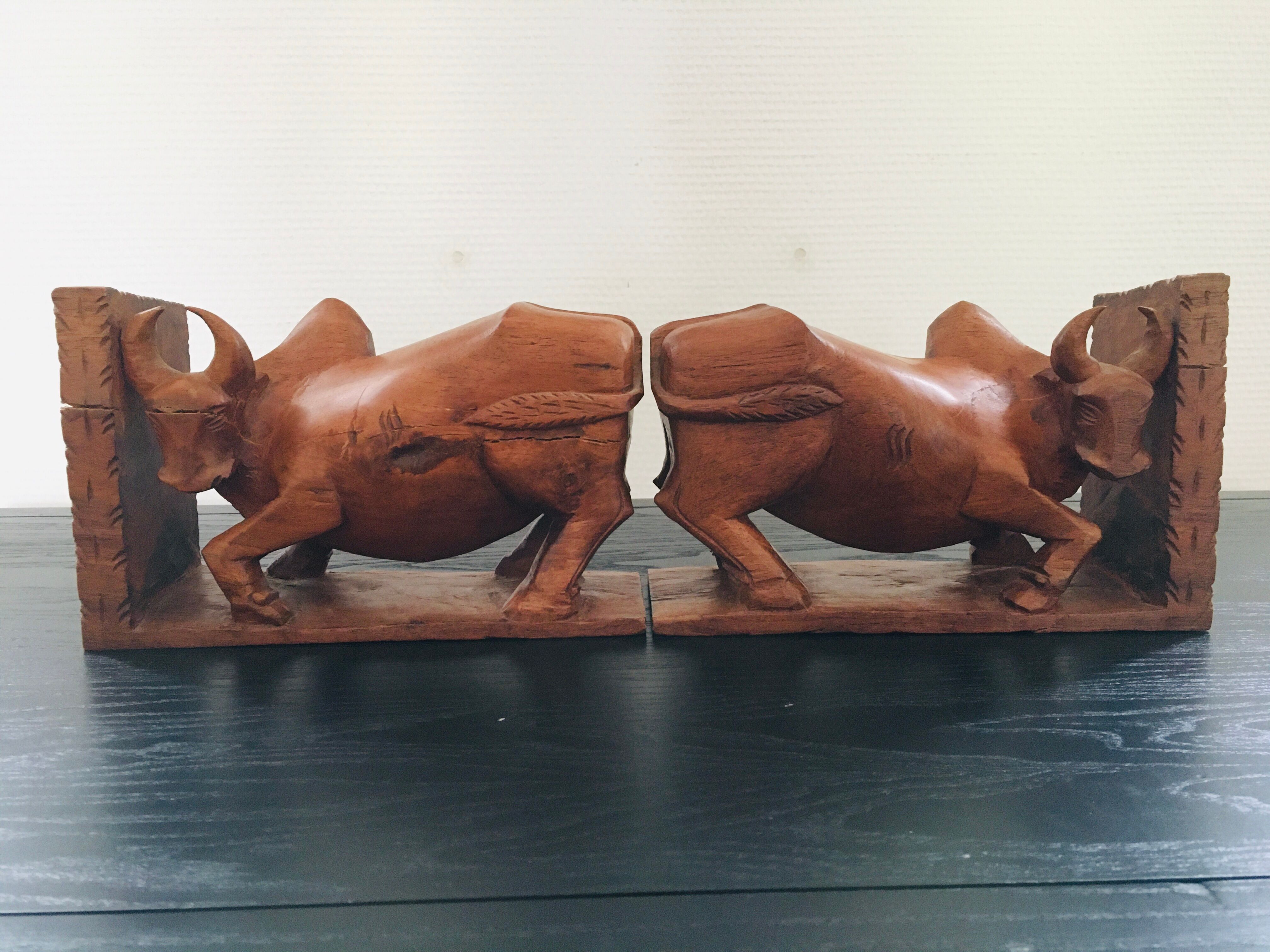 Pair of greenhouse buffalo books