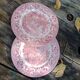 2 assiettes plates eit england