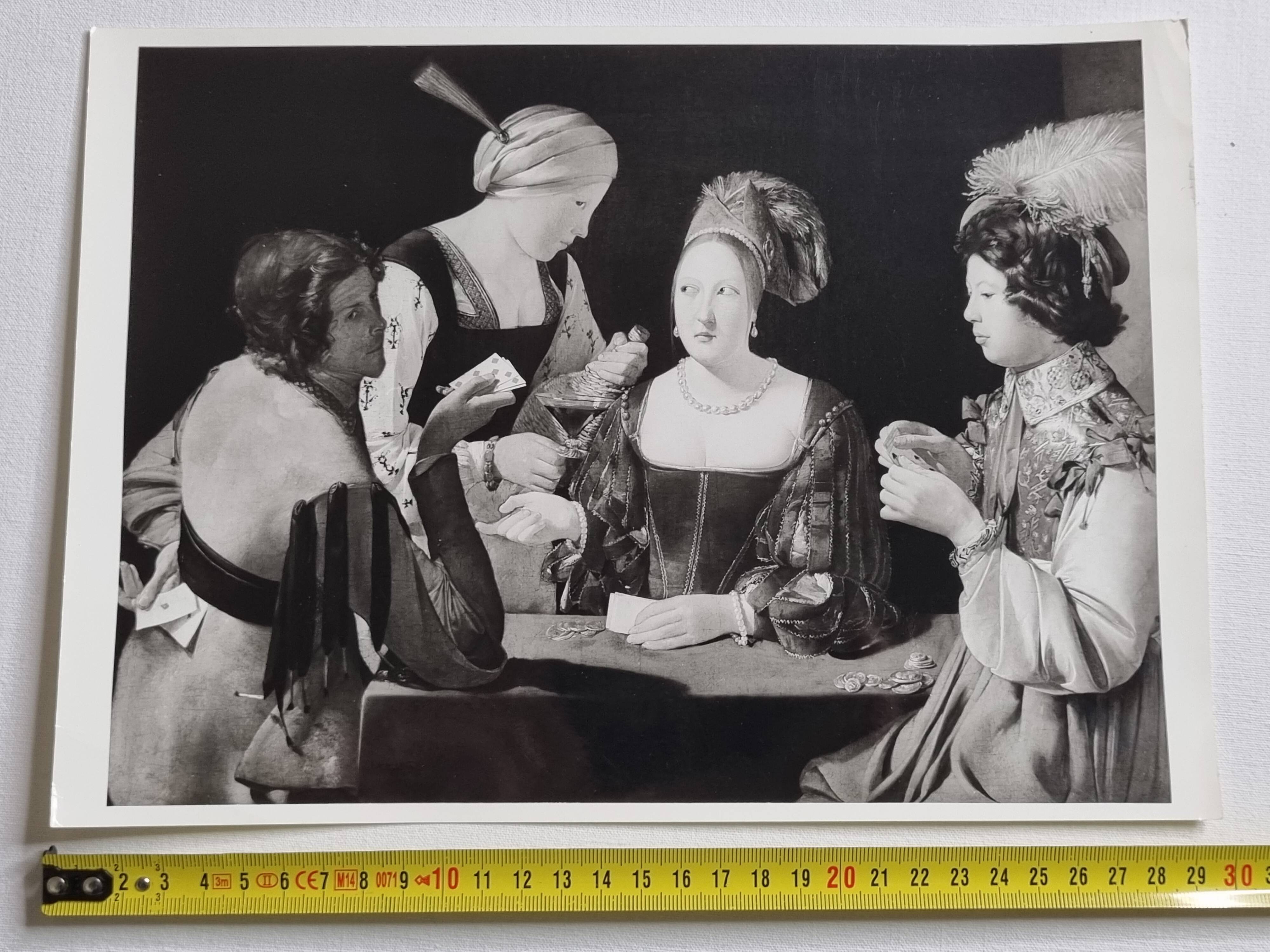 Art photography after Georges de La Tour, the cheat or the prodigal son, 60s-70s