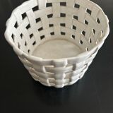 woven ceramic flowerpot