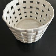 cache pot en céramique tressée
