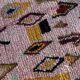 Moroccan bohemian Berber rug in multicoloured wool.