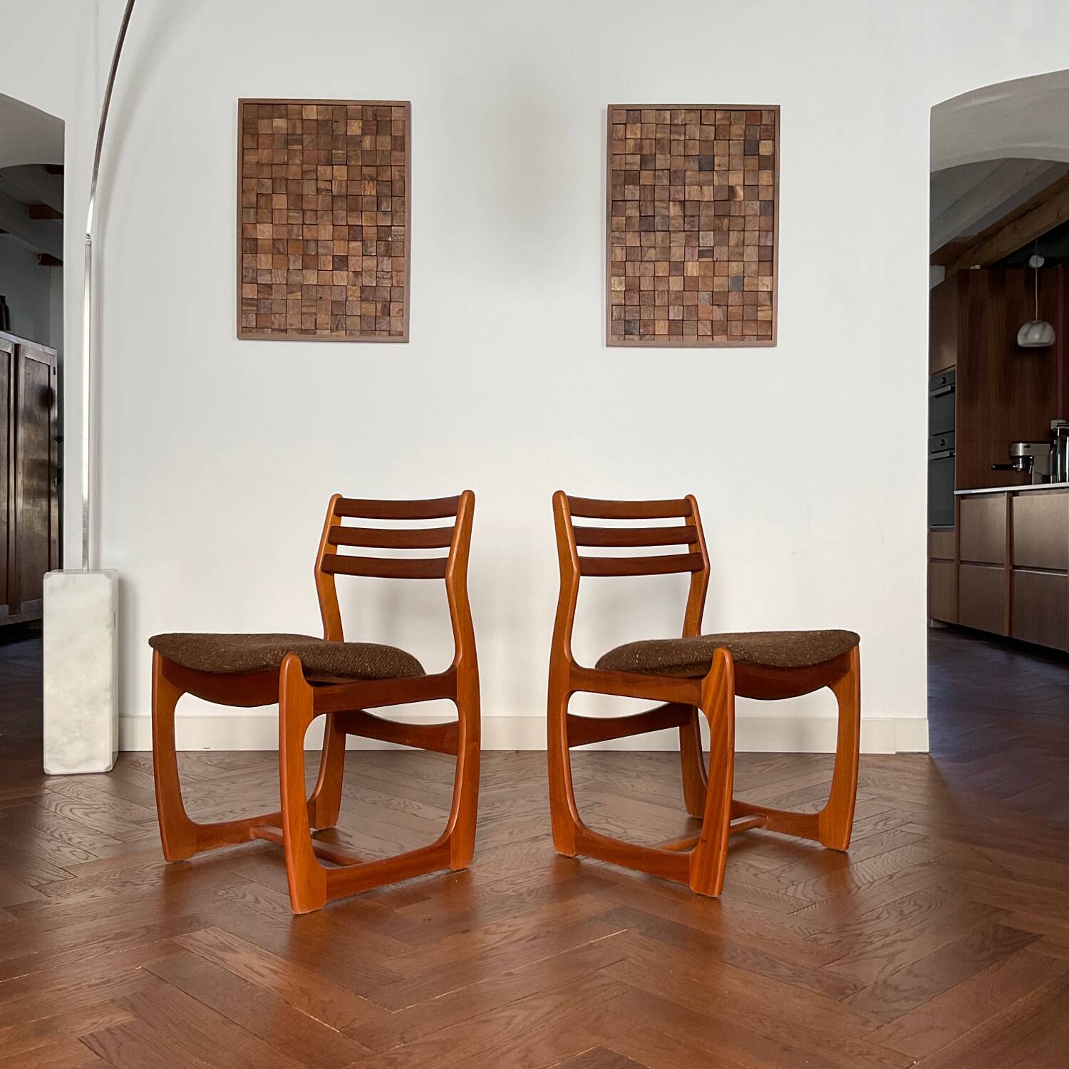 Pair of vintage Portwood chairs from the 60s/70s