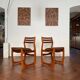 Pair of vintage Portwood chairs from the 60s/70s