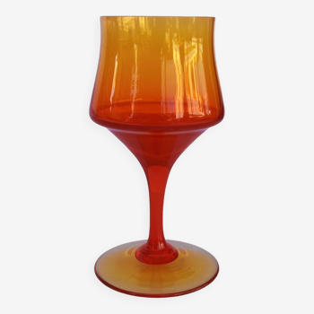 Glass, designed by Z. Horbowy, Huta Barbara, Poland in the 1970s.