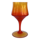 Verre, conçu par Z. Horbowy, Huta Barbara, Pologne dans les années 1970.