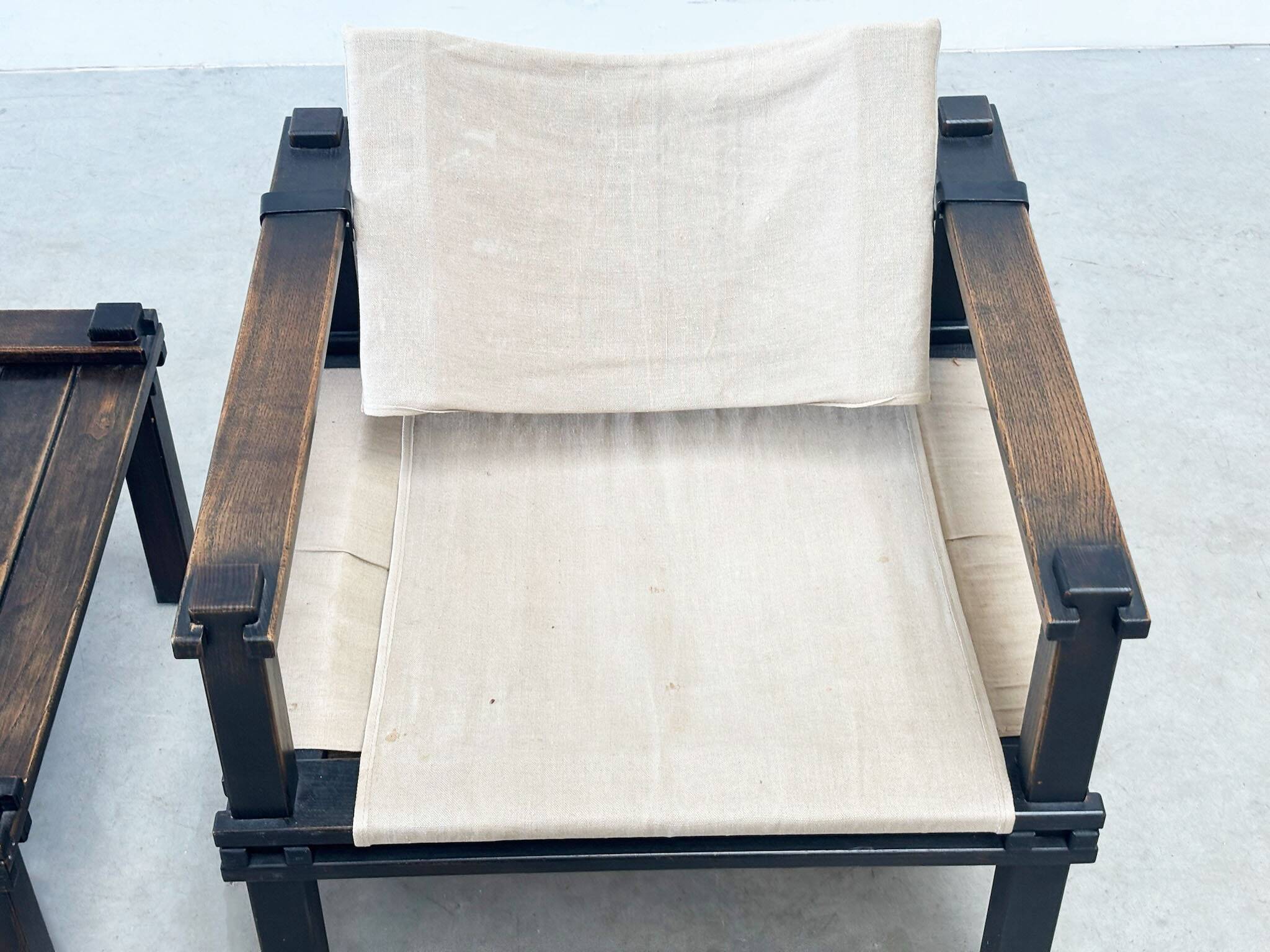 Fauteuil et table basse Safari de Gerd Lange pour Bofinger
