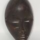 Dan Mask - Black Patina Wood - Ivory Coast, Jean Redor Collection