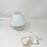 Small mushroom lamp in white opaline