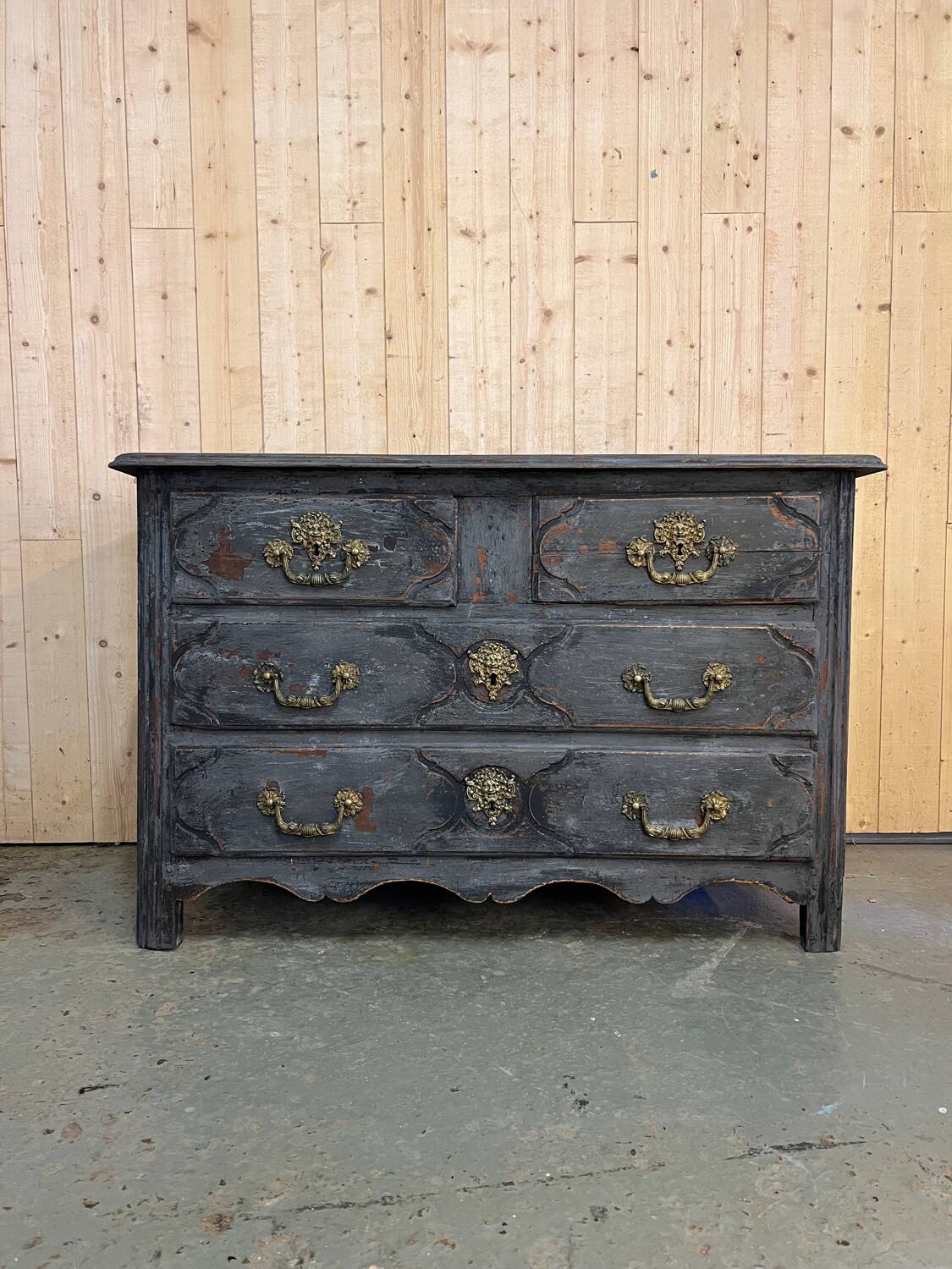 18th century patinated chest of drawers