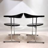 Set of 2 Kaufeld Airport 037 chairs by Geoffrey Harcourt, 1960
