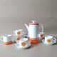 Hutschenreuther Novum Vintage Porcelain Coffee Cups * 70s * Bavaria