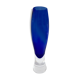 Blue glass vase