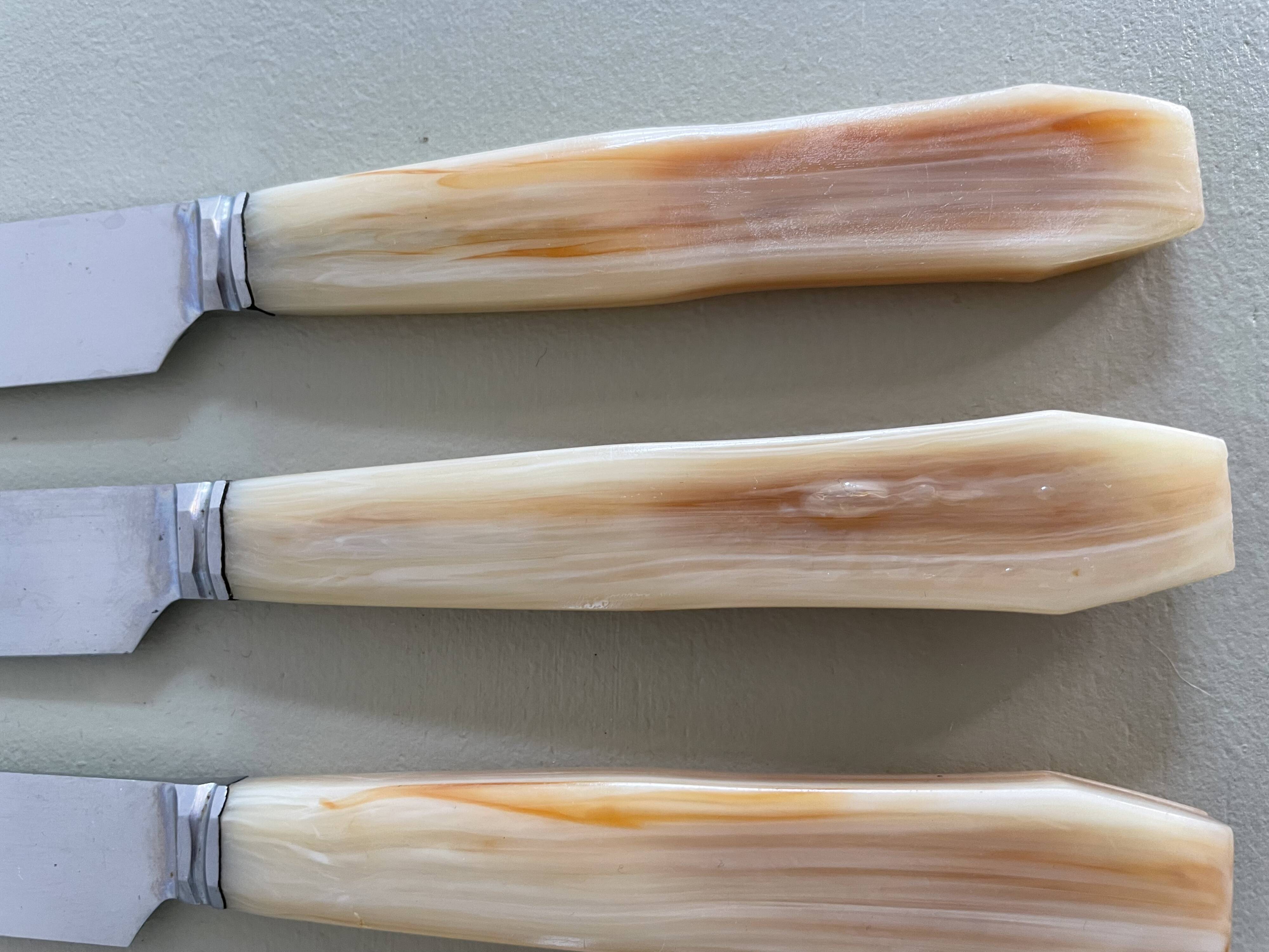 Set of 12 vintage knives