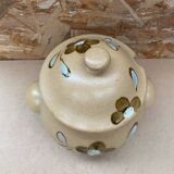 Old sarreguemines soup tureen nadege model ceramic beige vintage