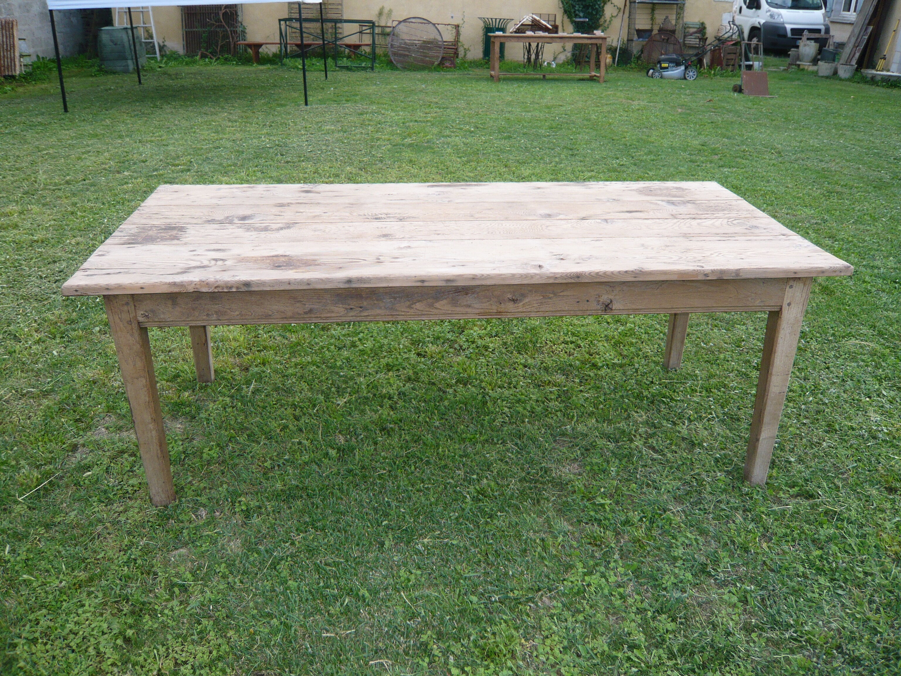 Old farm table