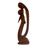 Wooden statue