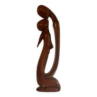 Wooden statue