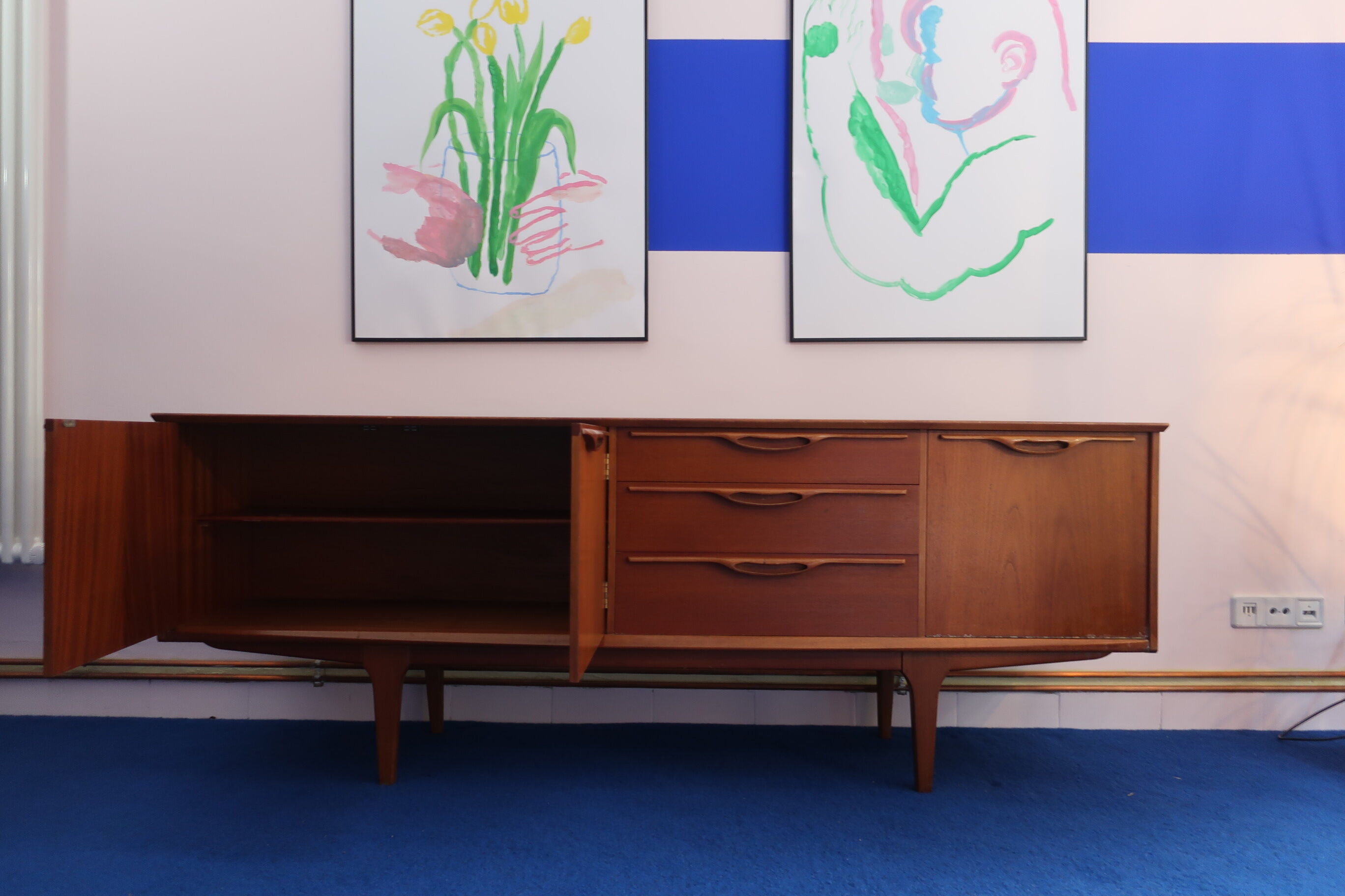 Teak sideboard from the 60s