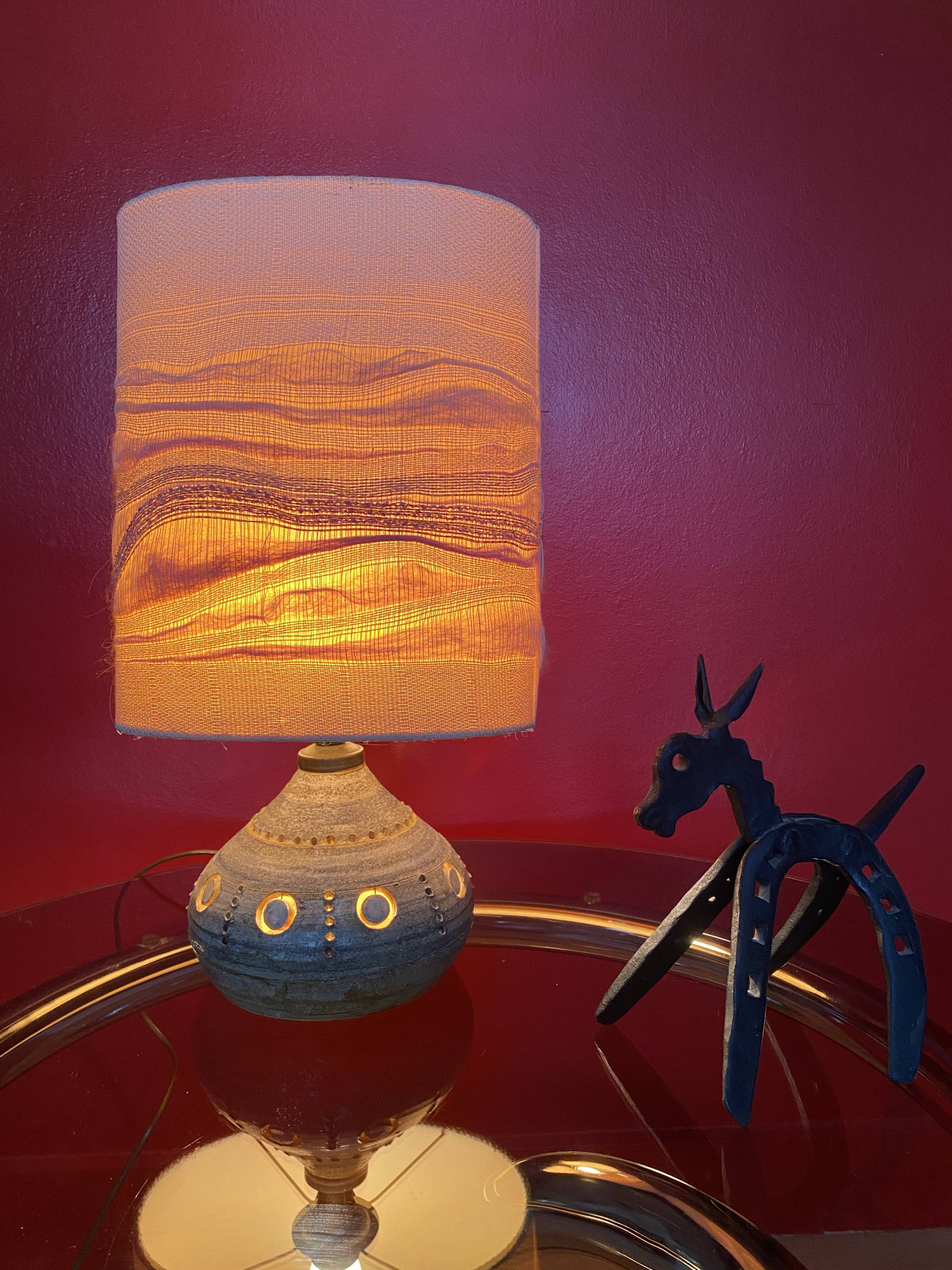 Lamp by Belgian ceramicist Georges Pelletier, 1960s