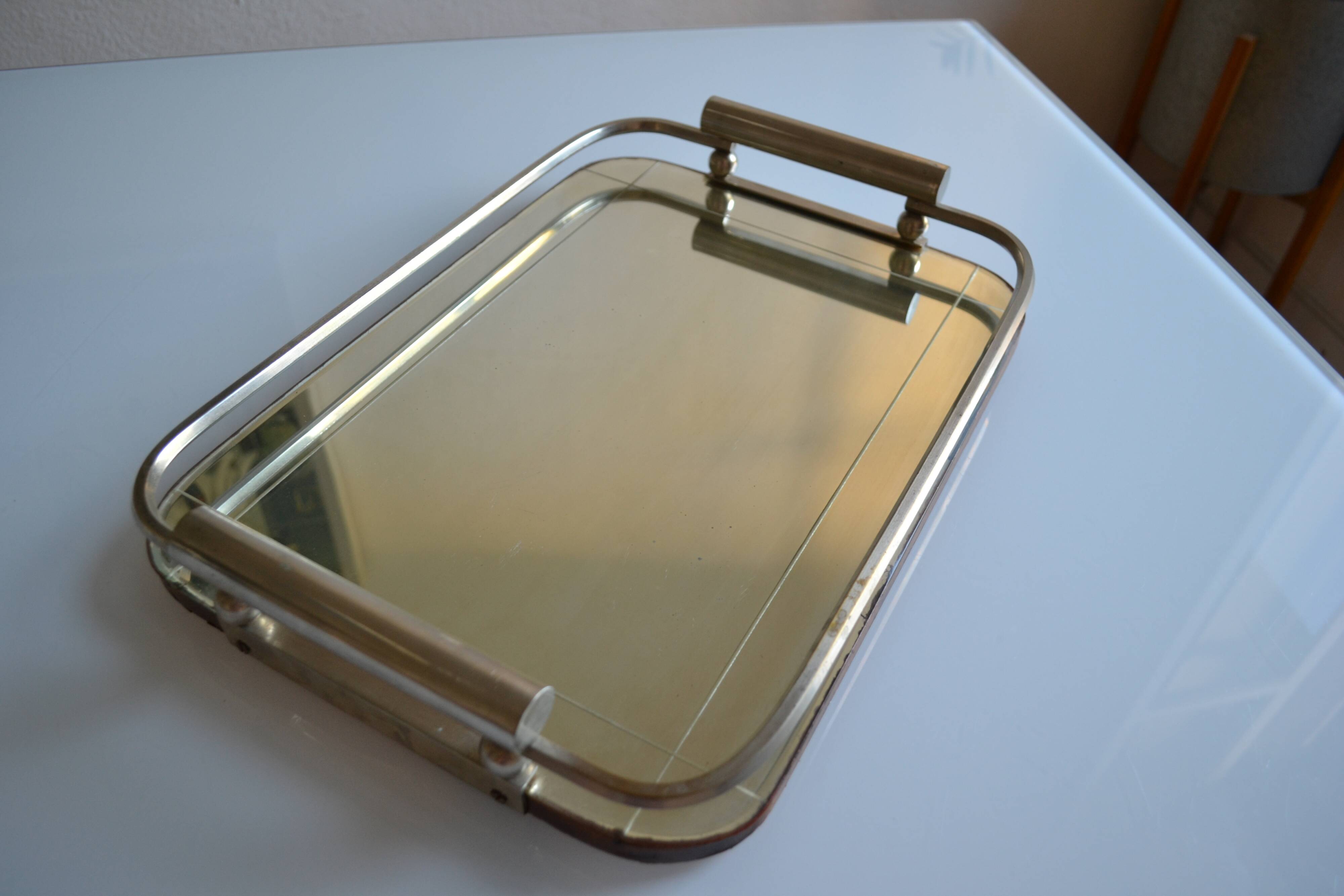 Modernist art deco tray
