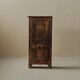 One-door cabinet, folk art, Auvergne, 19th century