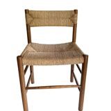 Dordogne chair by Charlotte Perriand for Sentou, 1960s