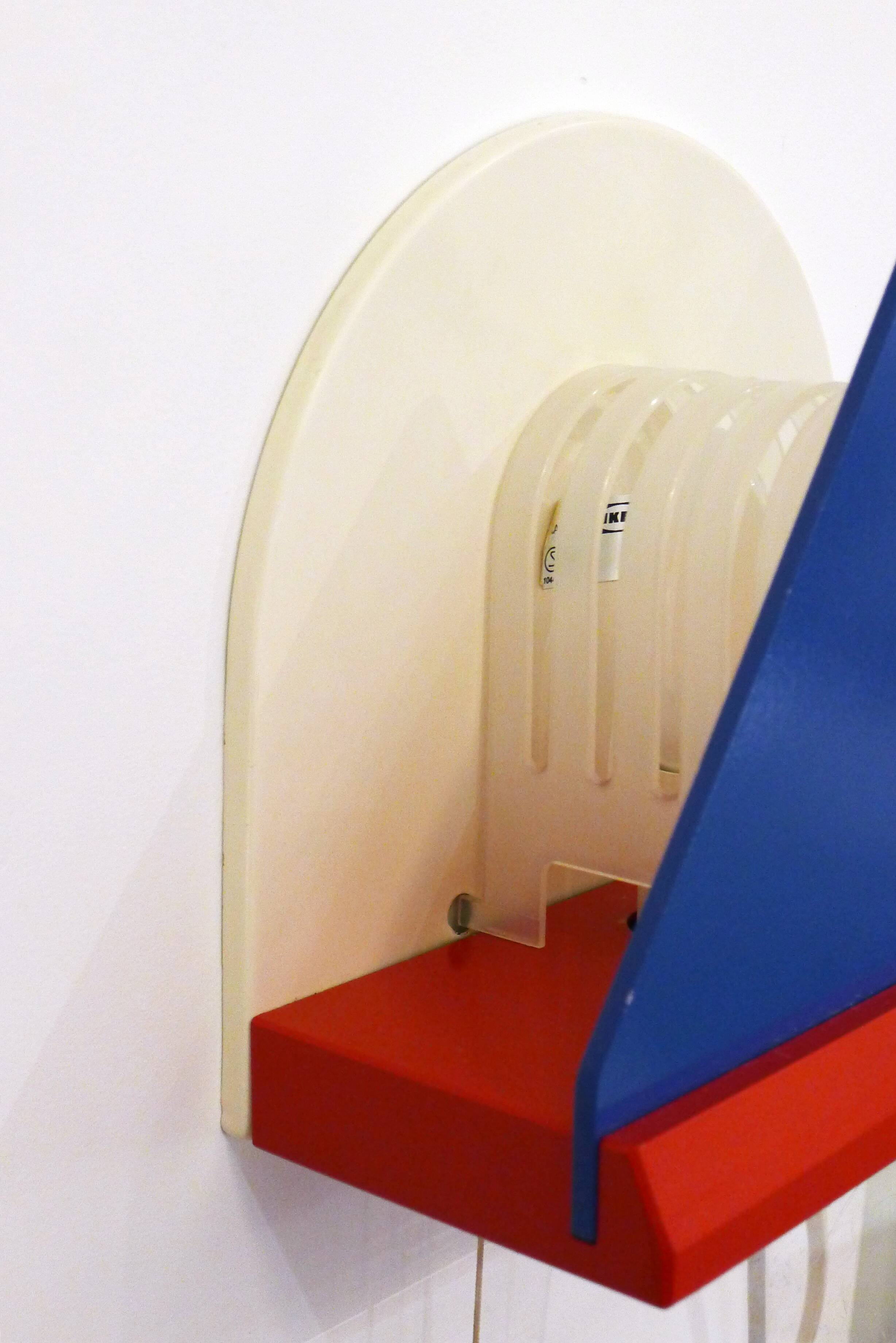 Wall lamp Stoja Ikea Memphis 1980'