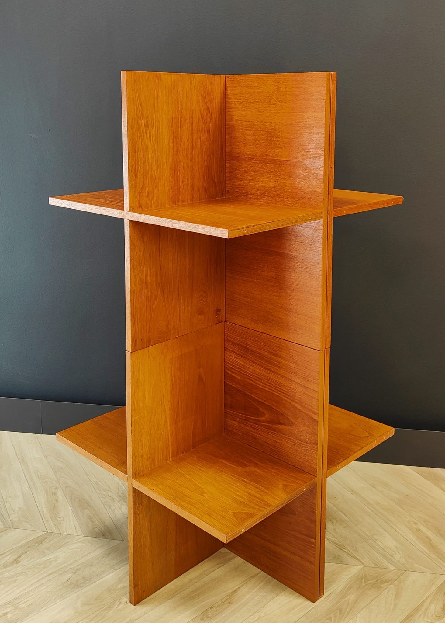 Mid Century compartment cabinet | Vintage - bookcase, display