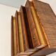 Vintage chest of drawers in bamboo and wicker 1970
