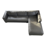 Leather corner sofa model Rive Gauche