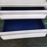 Furniture with plastic drawers 70s spaceage