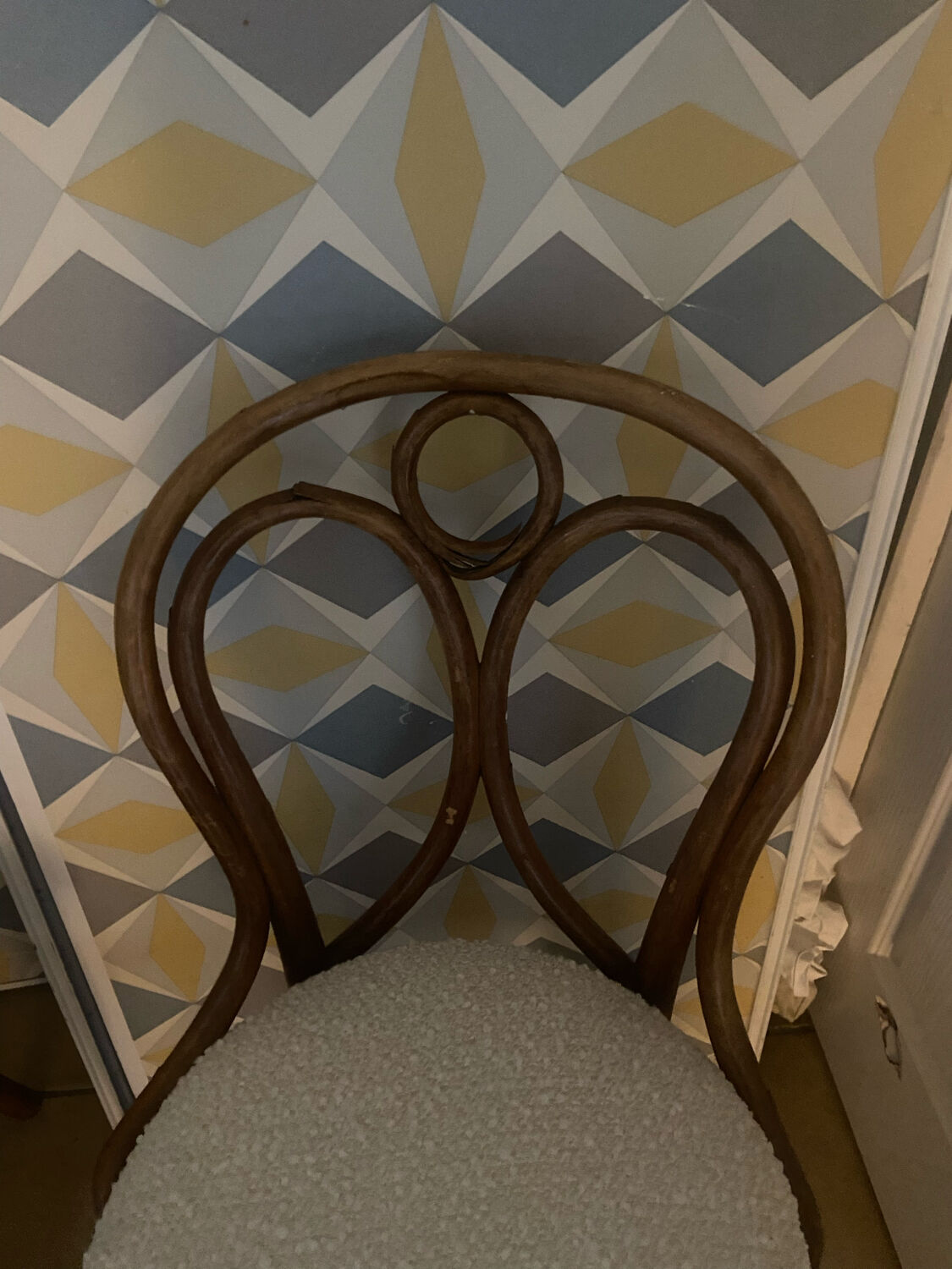 Pair of antique Thonet bistro chairs