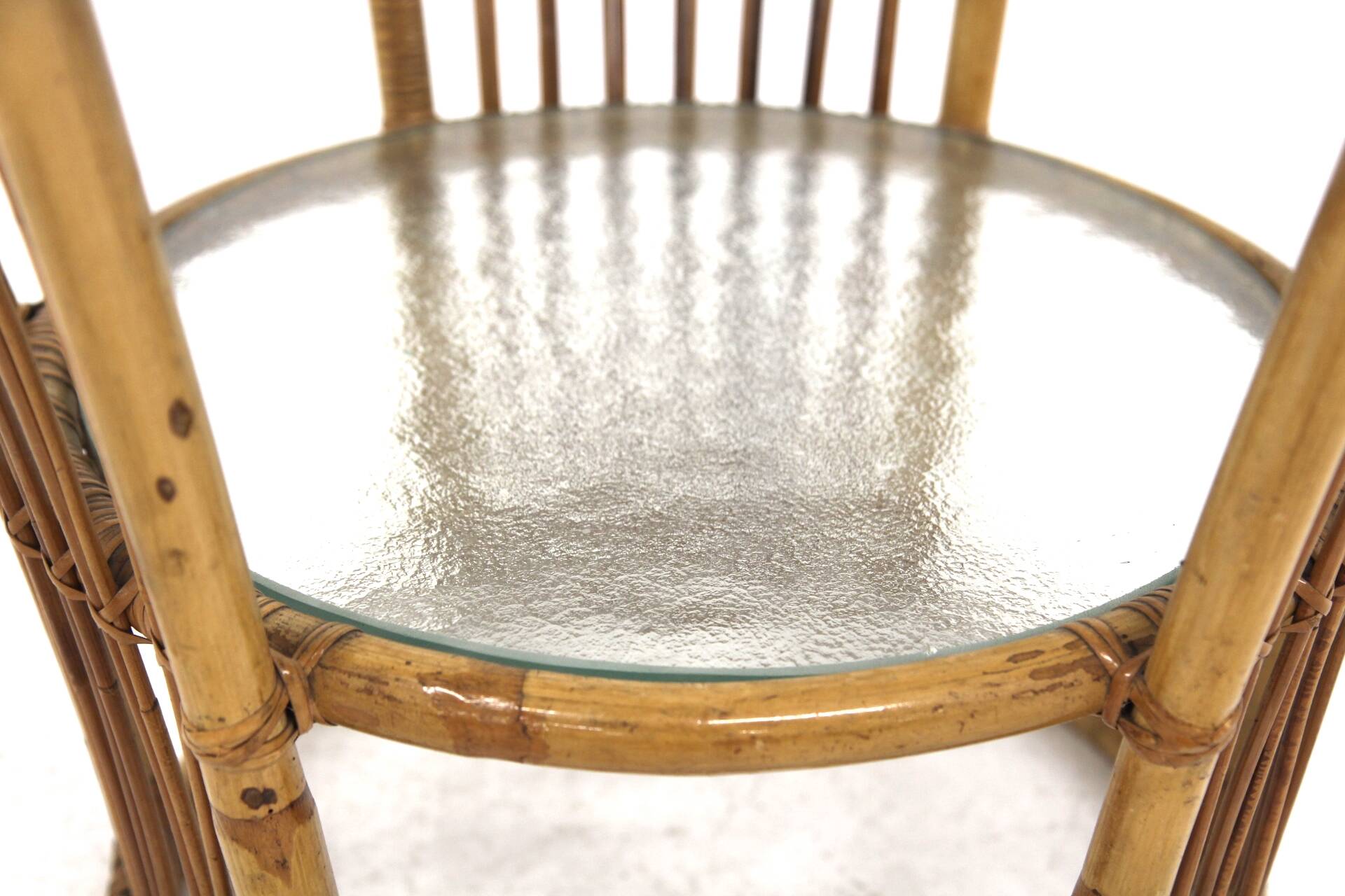 Scandinavian rattan coffee table, Sweden, 1970