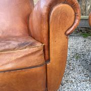 Paire de fauteuils club