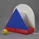 Vintage '87 IKEA V716 Stoja Wall Lamp, Memphis Design Wall Light.