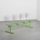 Michel Cadestin: Beaubourg bench with 4 seats 1974
