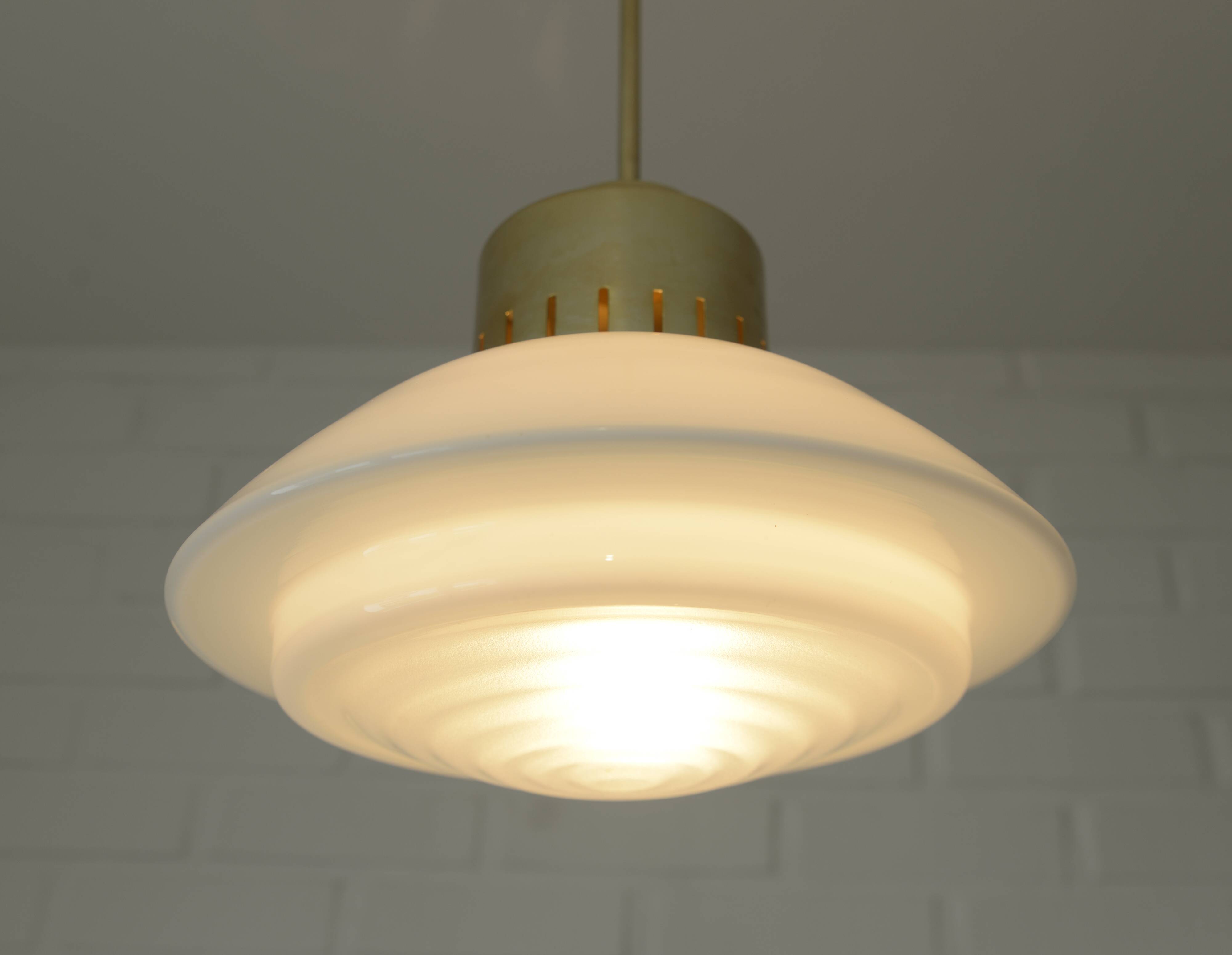Vintage Scandinavian Pendant Light Minimalist Mid-century modern Chandelier