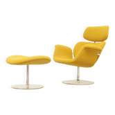 Big Tulip armchair and pouf by Pierre Paulin for Artifort