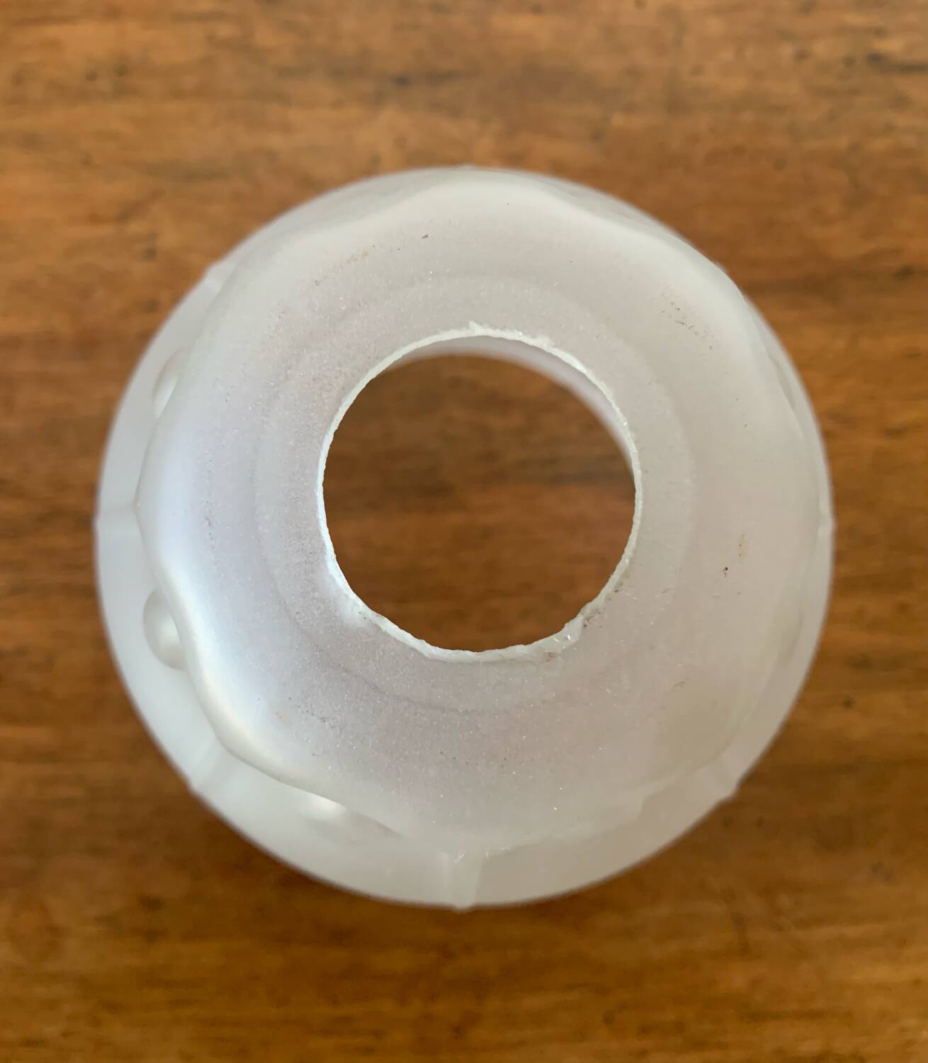 Glass tulip lampshade