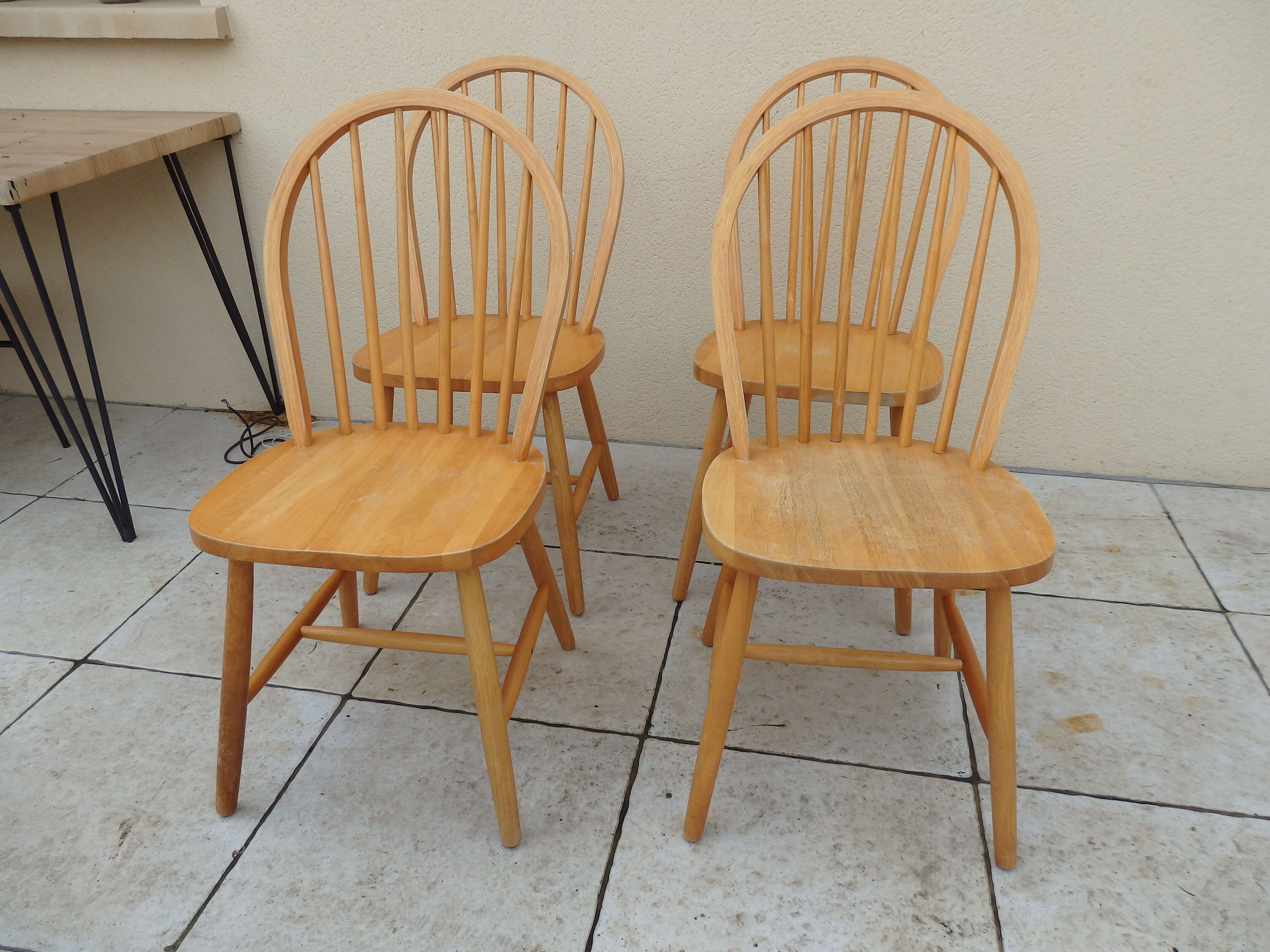 4 Windsor chairs per ercol