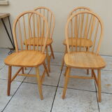 4 Windsor chairs per ercol