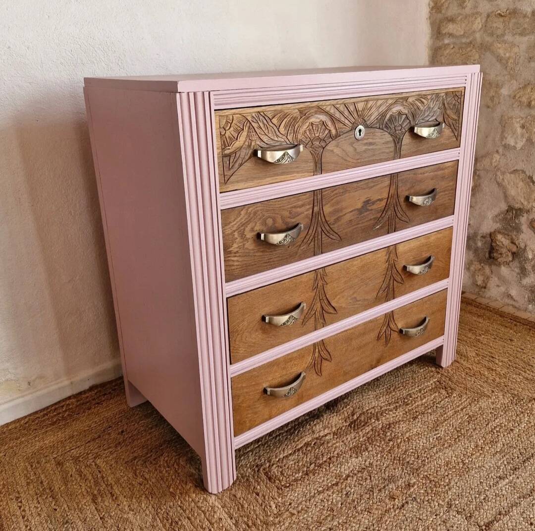 Art Deco chest of drawers