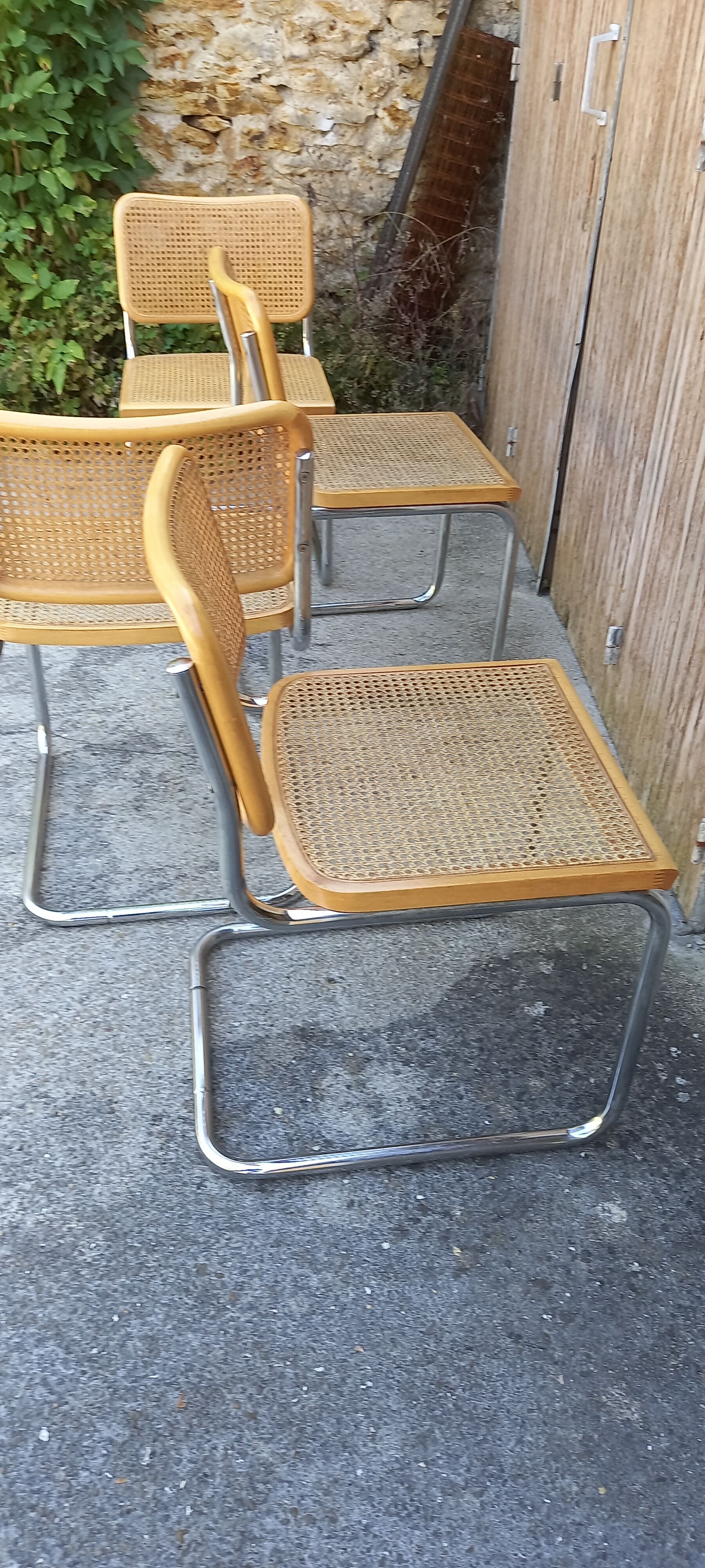 Chairs B32 by Marcel Breuer