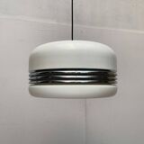 Vintage German pendant lamp model 5526 in Space Age style by Alfred Kalthoff for Staff Leuchten, 1970s, set of 2.