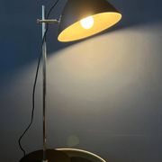 Black mid-century Dijkstra flexible desk lamp
