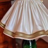 Green lamp signed Louis Drimmer